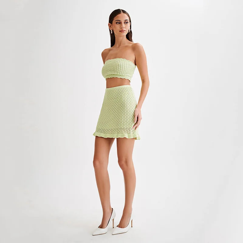 Kaia | Beach Knit Set