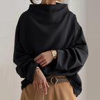 Elly High-Neck Casual Top – front view