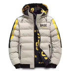 Calvin | Quilted Ribbed Hem Hooded Winter Jacket
