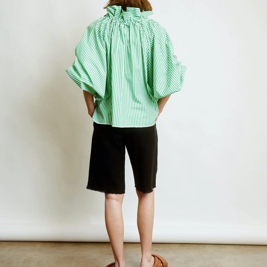 Bellarine | Puffed Cotton Blouse