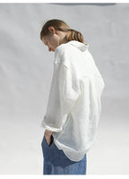 Daley | Oversized Linen Blouse