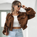 Florence | CROPPED CORDUROY JACKET
