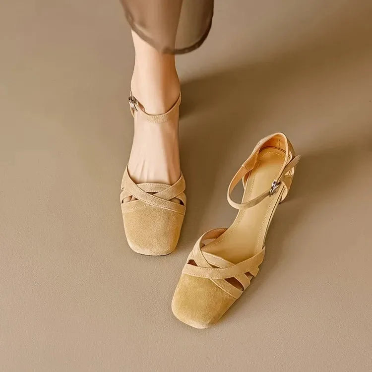 Arden | Suede Heel