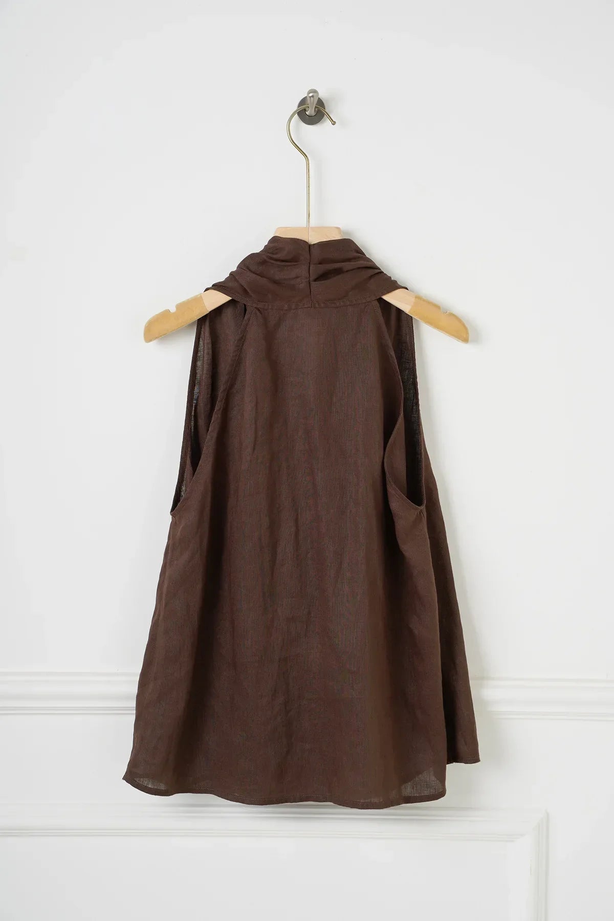 Valienne | Drape Linen Vest