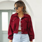Florence | CROPPED CORDUROY JACKET