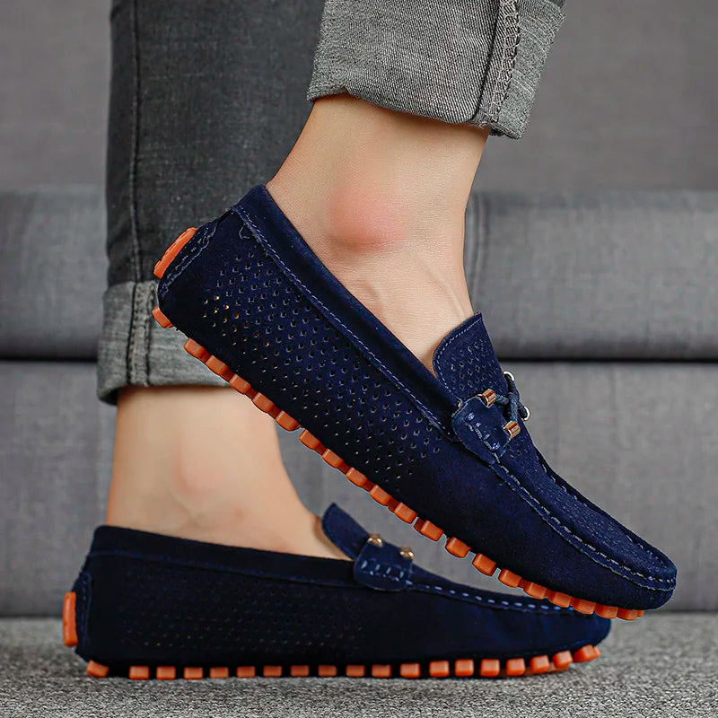 Carl™ – Breathable Vegan Leather Slip-Ons with Modern Comfort and Refined Ease