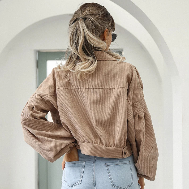 Florence | CROPPED CORDUROY JACKET
