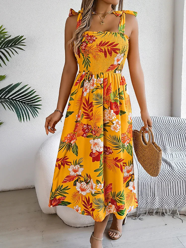 Capri | Floral Sundress