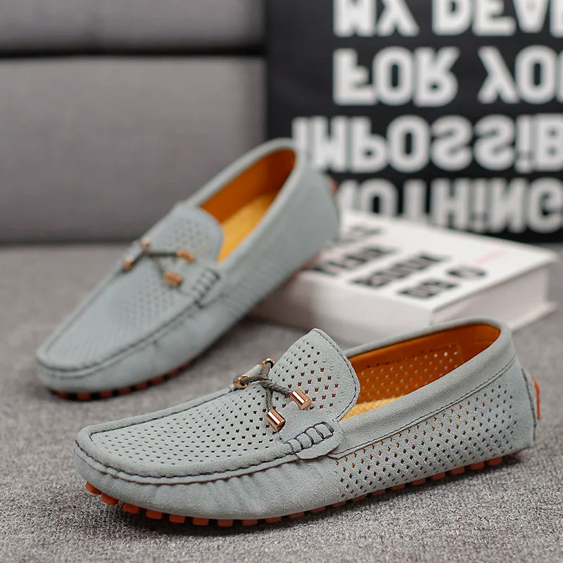 Owen | Classic Breathable Lace Loafers