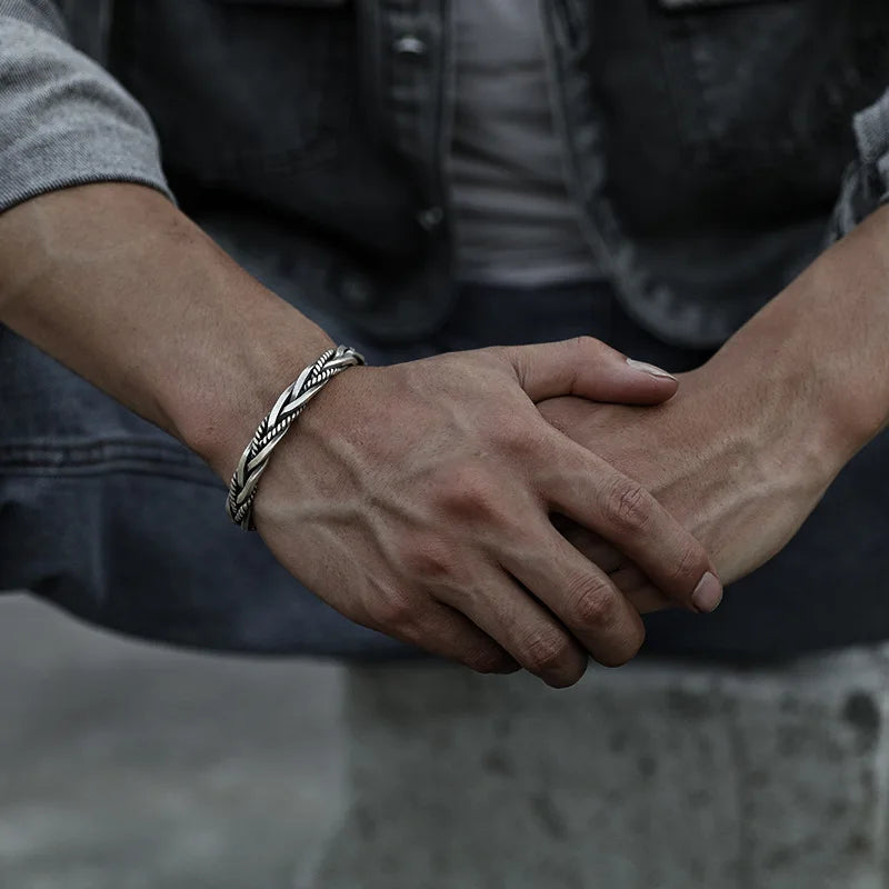 Torin | Silver Cuff Bracelet