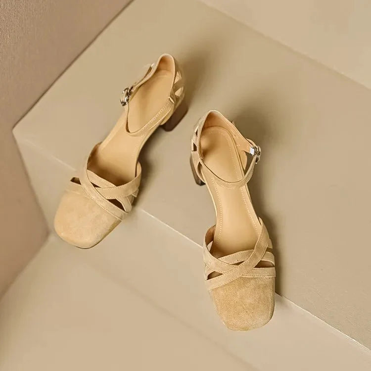 Arden | Suede Heel