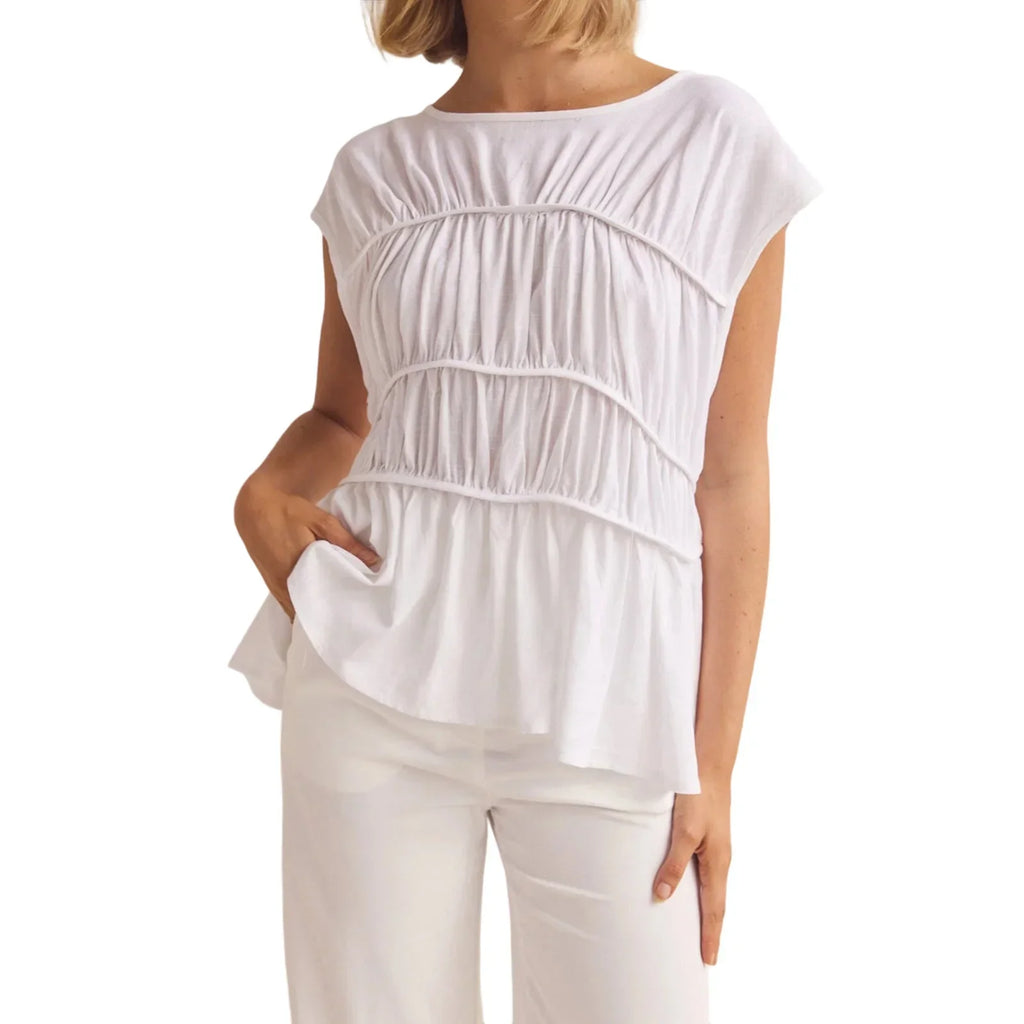 Dashi | Peplum Top