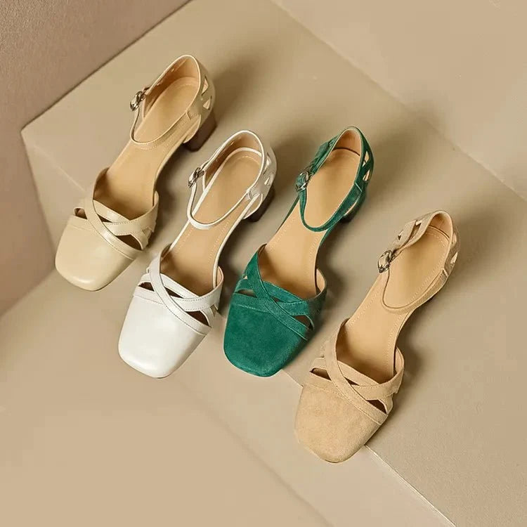 Arden | Suede Heel