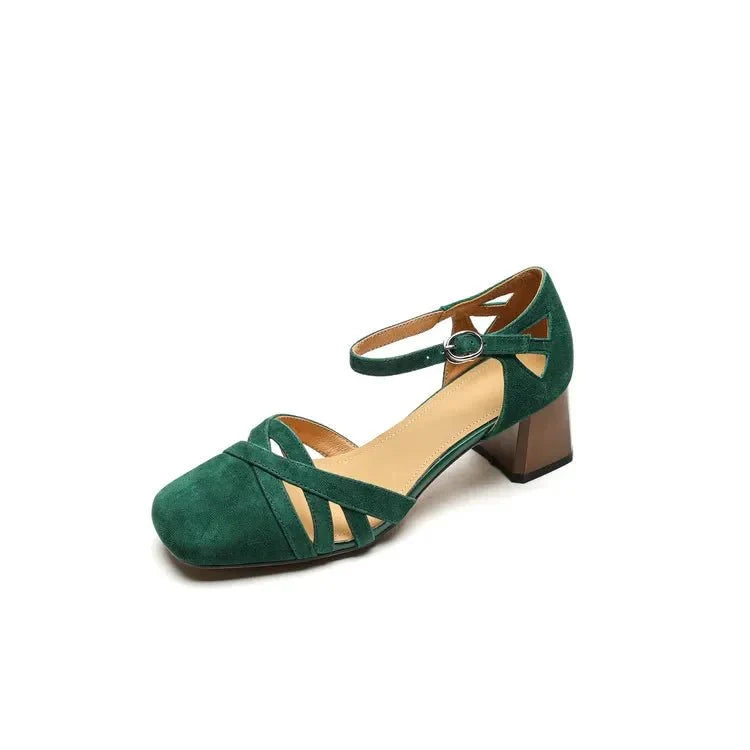Arden | Suede Heel