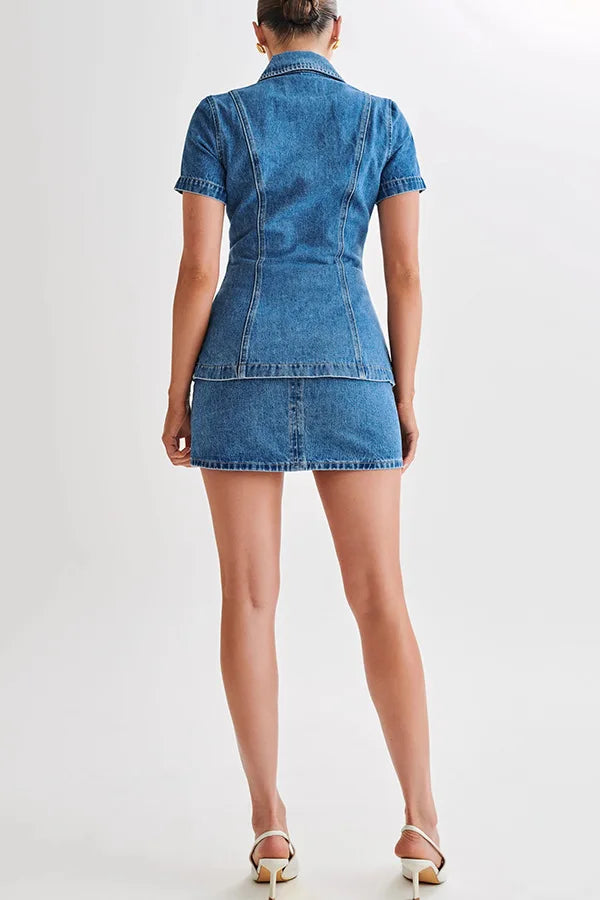 Aria | Iconic Denim Set