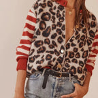 Chloe | Leopard Striped Top