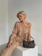 Eleganza | Off-Shoulder Loungewear Set