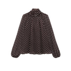 Flori | Elegant Tie-Front Blouse