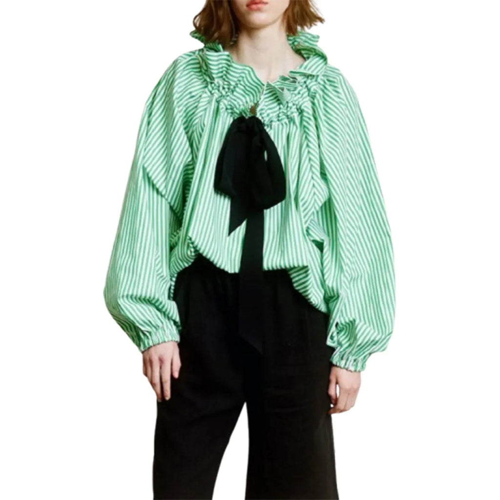 Bellarine | Puffed Cotton Blouse