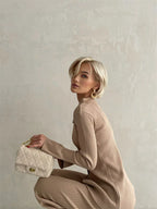 Eleganza | Off-Shoulder Loungewear Set