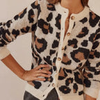 Chloe | Leopard Striped Top