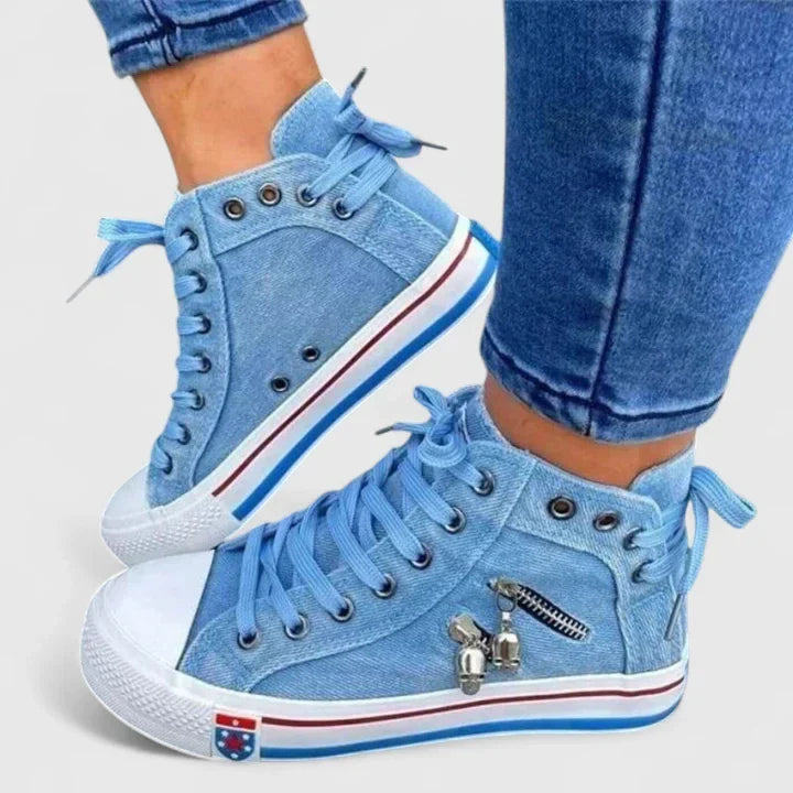 Christina | Stylish Orthopedic Zippered Shoes
