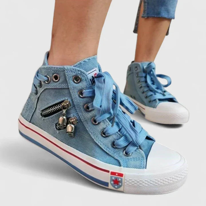 Christina | Stylish Orthopedic Zippered Shoes