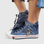 Christina | Stylish Orthopedic Zippered Shoes