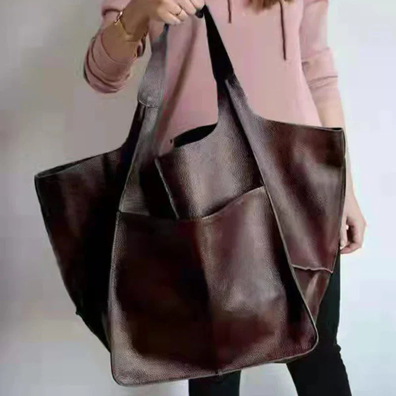 Laura - Vintage leather look  bag