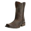 Retro casual winter boots, brown
