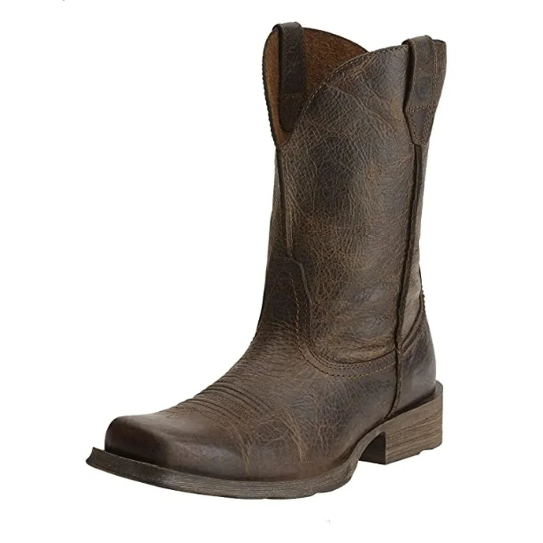 Retro casual winter boots, brown