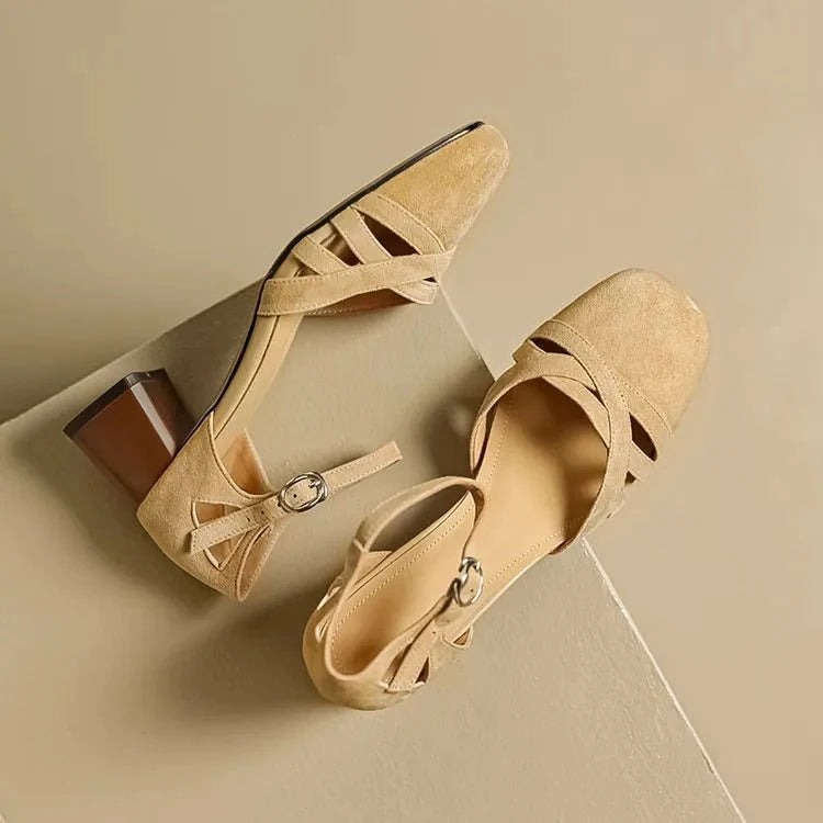 Arden | Suede Heel