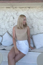 Amalfi | Hollow Knit Tank