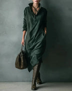Thaliravassa - Flowing Draped Maxi Dress