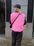 Anika | Casual Fleece Vest for Women