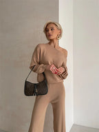 Eleganza | Off-Shoulder Loungewear Set