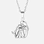 Maelia - Dog Embrace Necklace