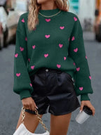 You Round Neck Knit Pullover – front view