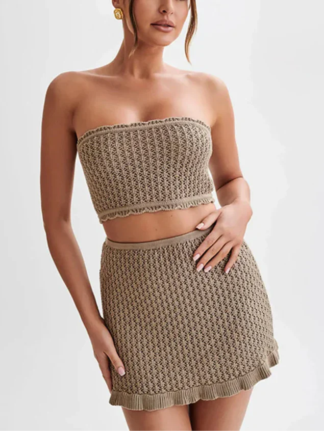 Kaia | Beach Knit Set