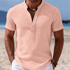 Atlas | Summer Button-Up Short Sleeve Shirt