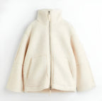 Women's Teddy Coat, Open Front, Relaxed Fit, Ultra-Soft Pile