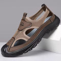 Roland | Premium Slip-On Closed Toe Sandals