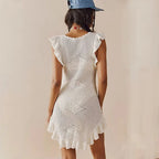 Maribelle | Crochet Beach Mini Dress
