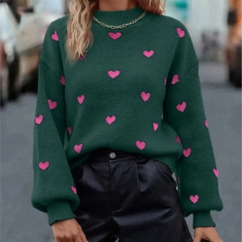 You Round Neck Knit Pullover – side view