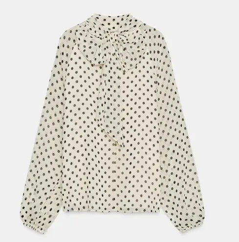 Flori | Elegant Tie-Front Blouse