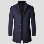 George | Men's Quilted Single-Breasted Coat