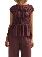 Dashi | Peplum Top