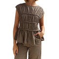 Dashi | Peplum Top