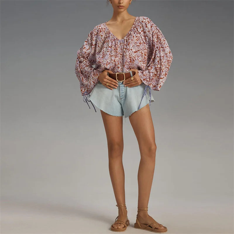 Arianna | Floral Blouse