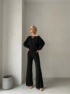 Eleganza | Off-Shoulder Loungewear Set
